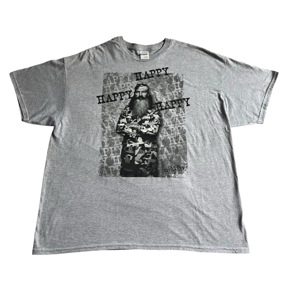 GILDAN 2XL men’s gray Duck Dynasty short sleeve Tshirt - Picture 1 of 5